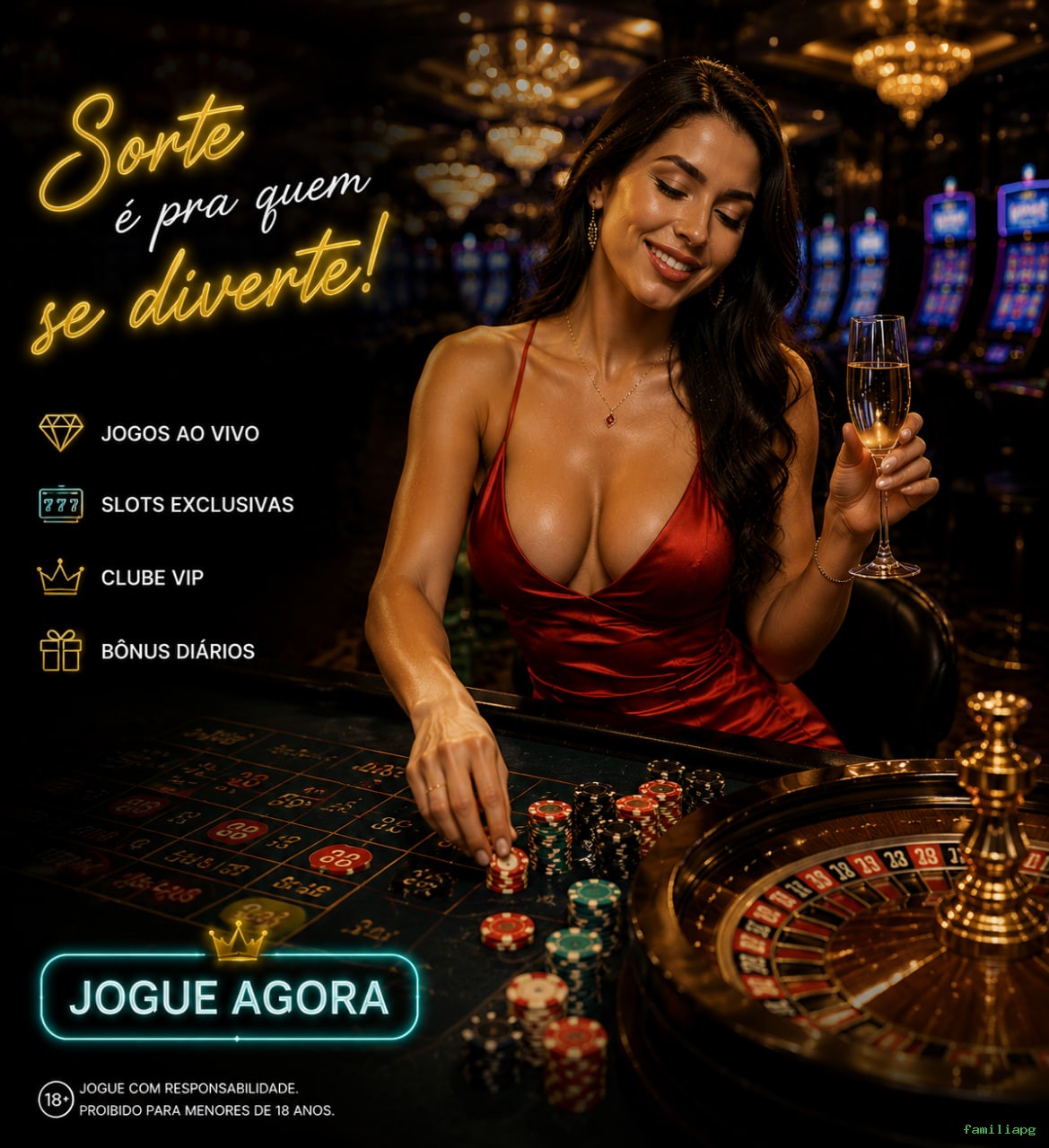 Roleta e blackjack familiapg